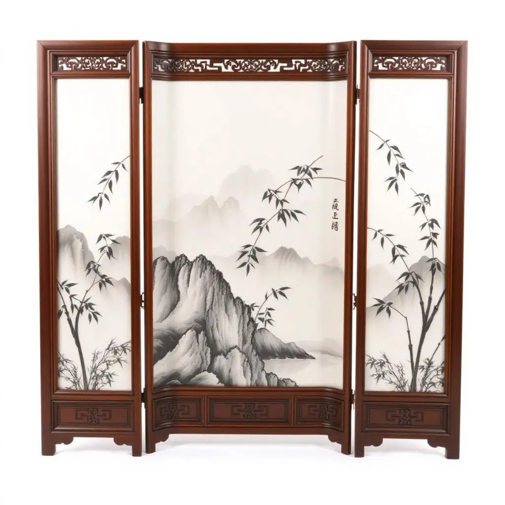Chinese-style Screen – Living Room